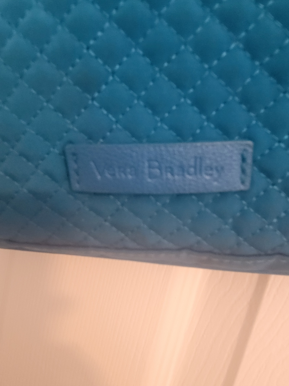 Vera Bradley Teal Quilted Tote